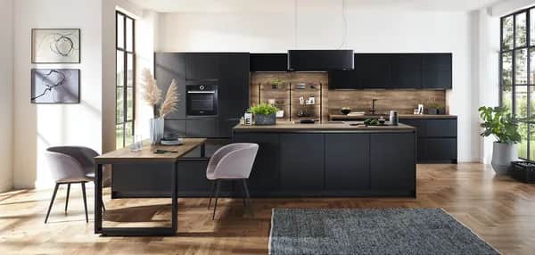 Grifflose Küchen sind ein Designstatement