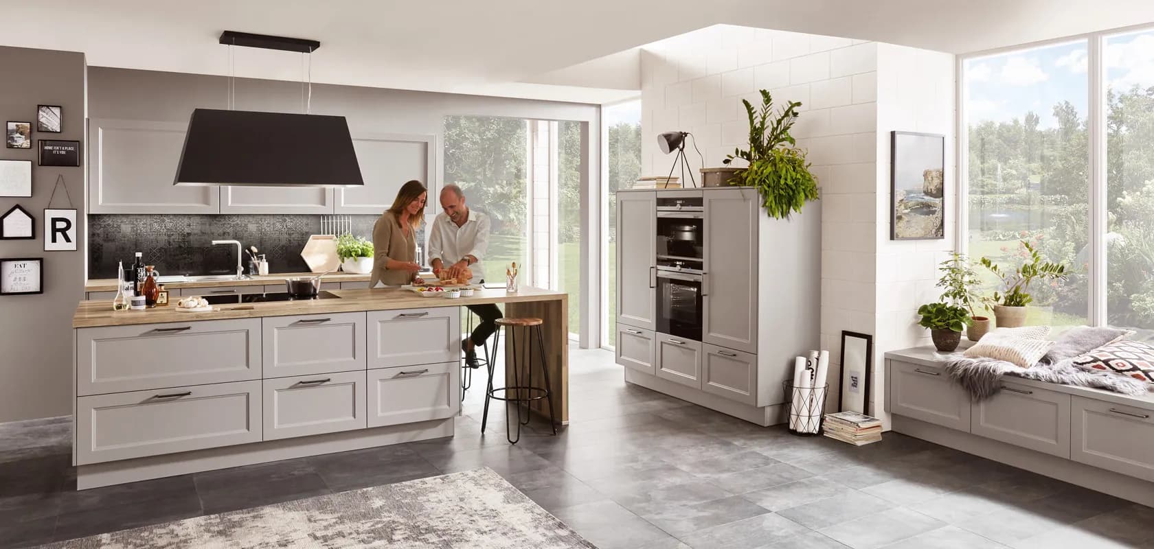 Landhausküchen holen die Natur ins Haus