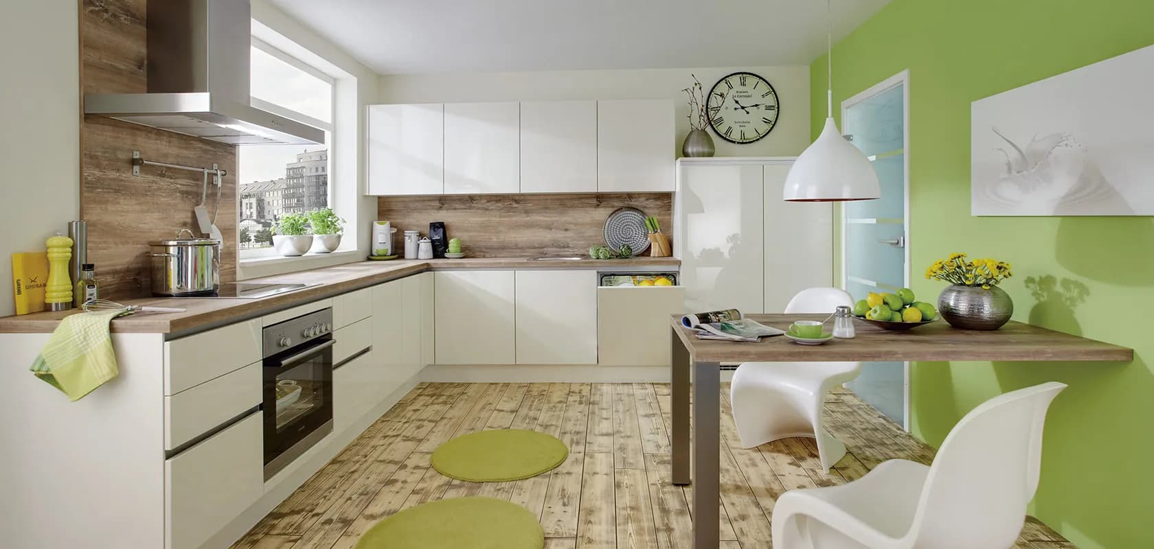 Grifflose Küchen sind ein Designstatement